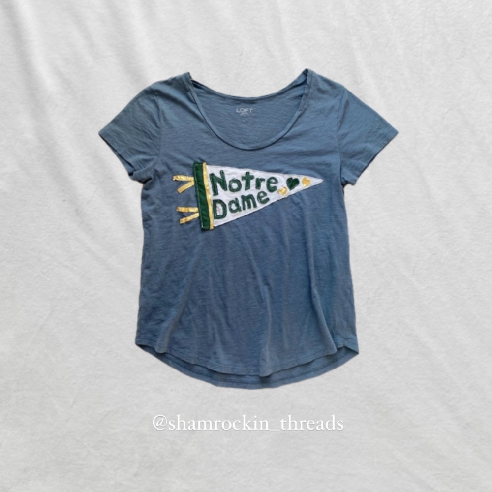 Notre Dame pennant shirt